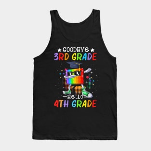 Goodbye 3rd Grade Hello 4th Grade Popping It Tank Top